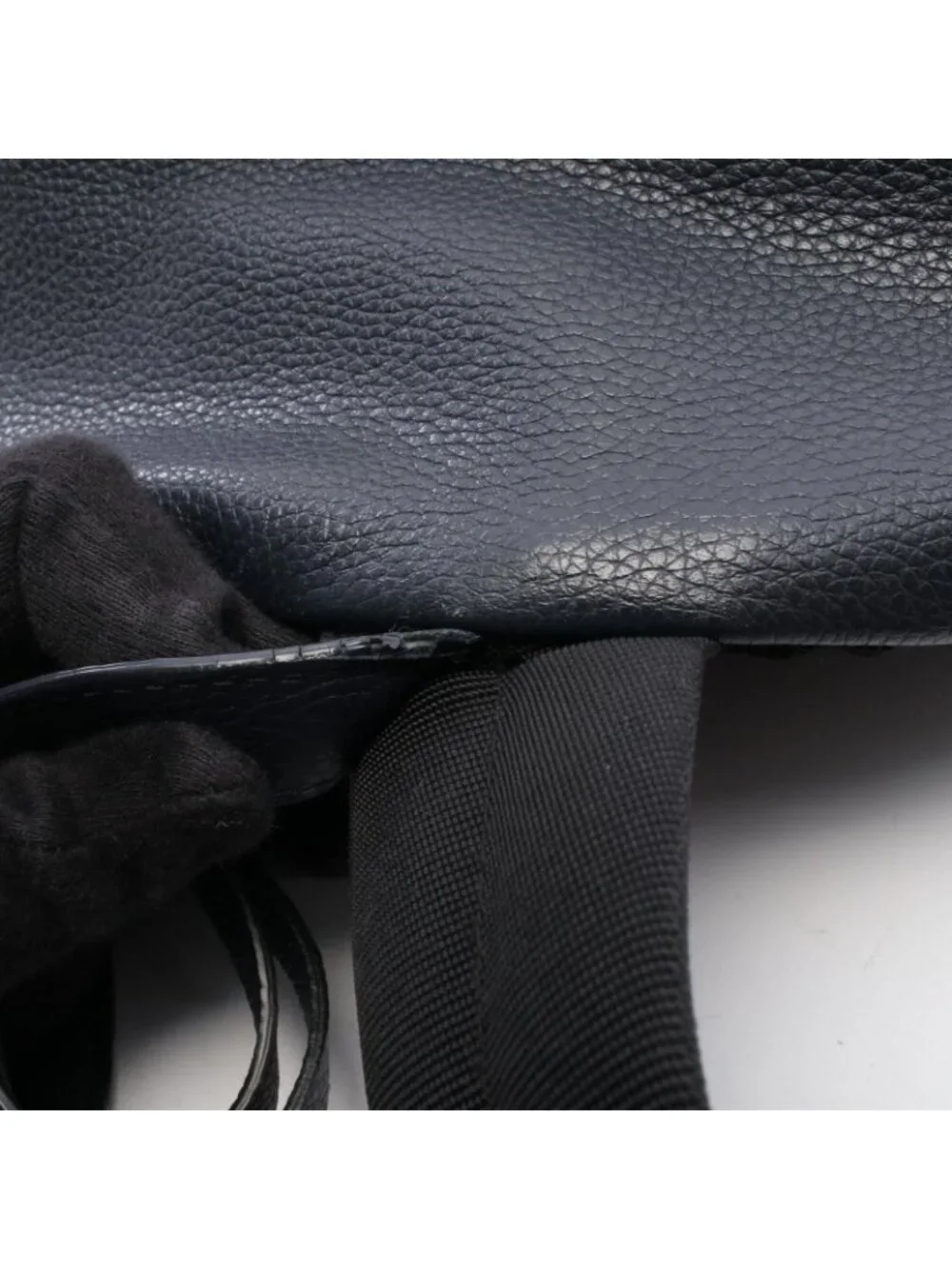 Dior Backpack Shawn Stussy Rider Navy Leather